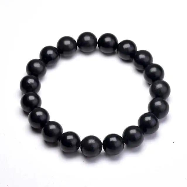 Black Onyx Stretch Bracelet – Minimalist & Trendy Wristwear