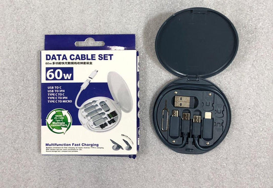 All-in-One Fast Charging Cable Set / Multiport Power Connect 60W