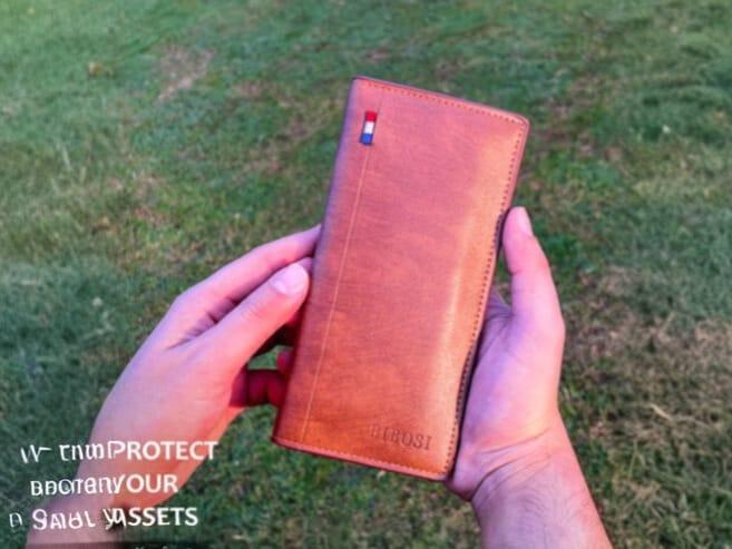 Pocket-Friendly Leather Wallet – Long & Slim for Everyday Use